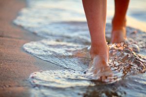 beach foot care